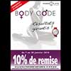 BODY CODE - FLYER A5 (fermé) - Création et mise en page (Indesign, Photoshop)